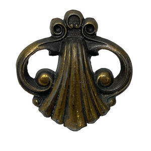 Vintage Metal Gold Effect Pull Drop Door Drawer Dresser Knob Handle Project